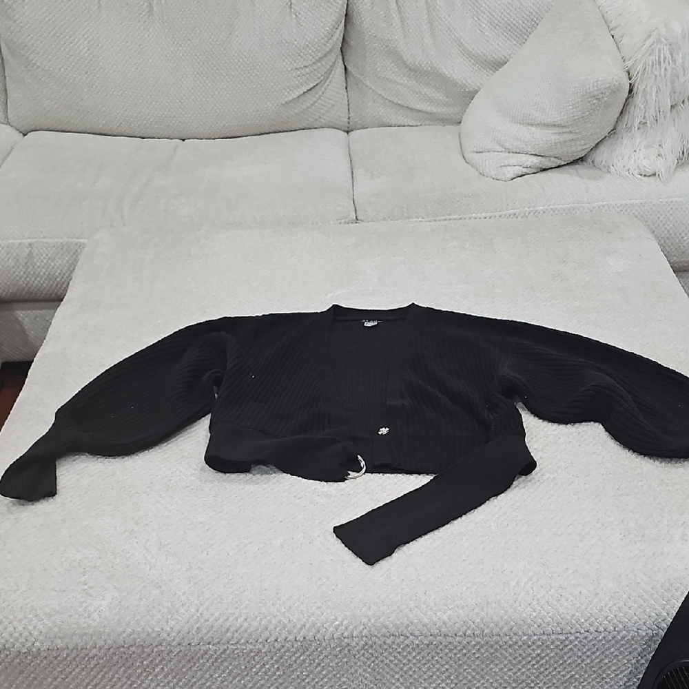 VENUS Black Women's Cardigan